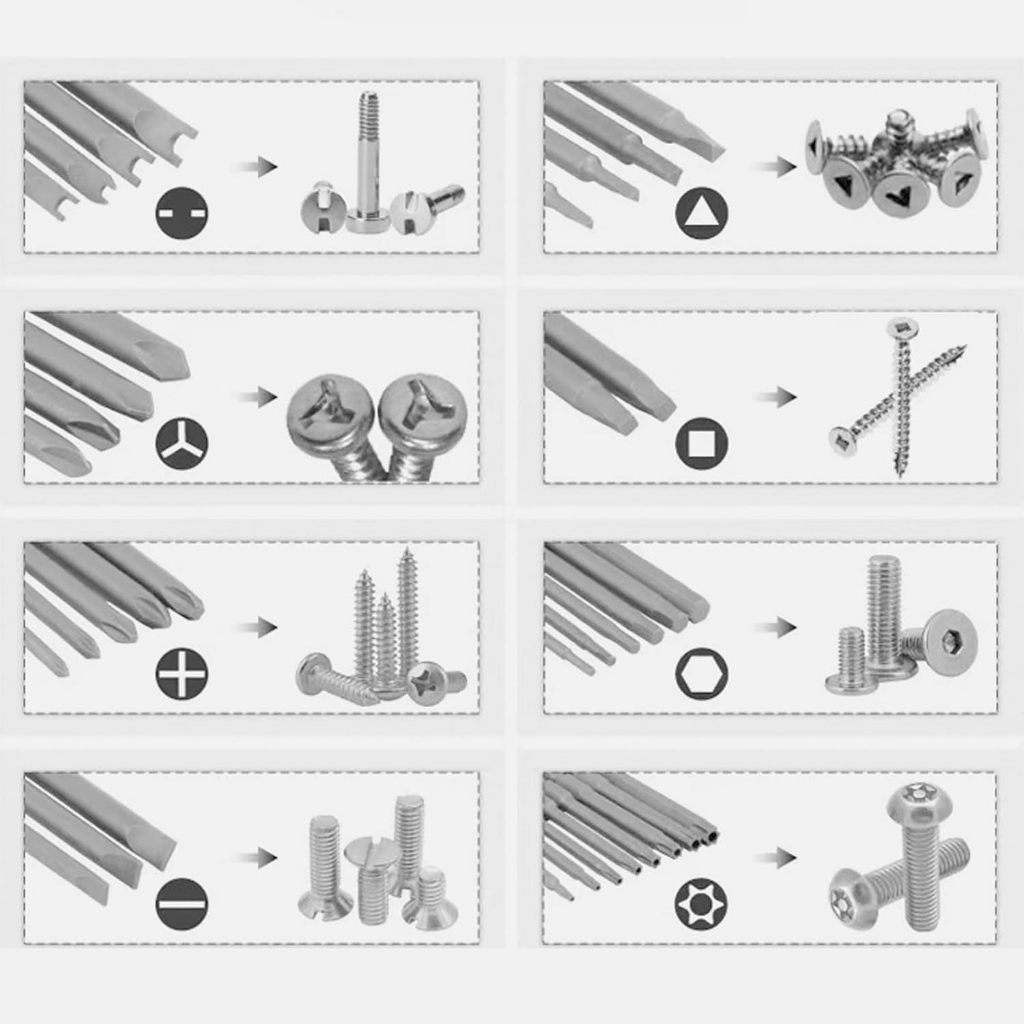 Jogo De Bits Para Parafusadeira Aço Com 50 Peças Magnético