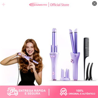 MAIMEITE Modelador De Cachos E Chapinha 2 Em 1 Mini Alisador Profissional Bivolt S885 em Oferta na Shopee
