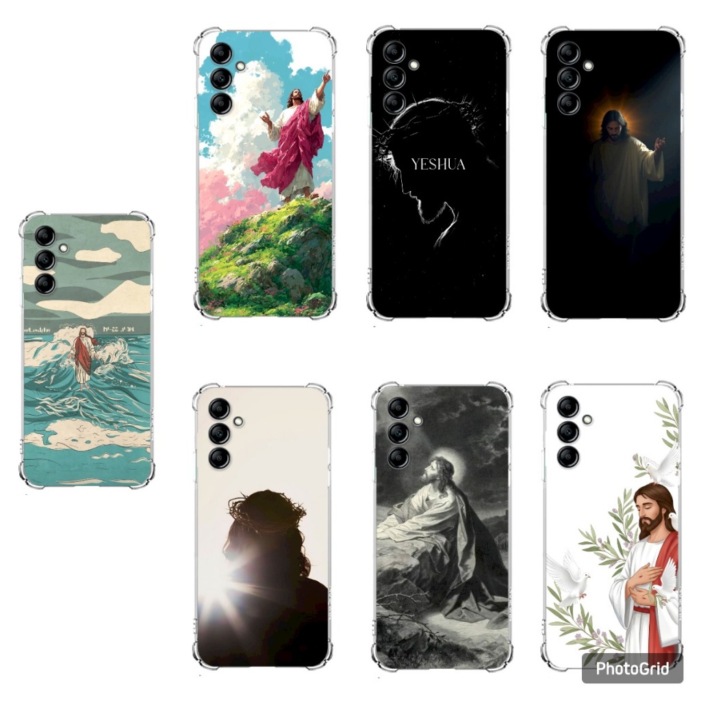 CAPA TPU DESENHOS VARIADOS JESUS CAPINHA CASE SAMSUNG A04S, A14,A24,A34 5G,A54, M14, M54