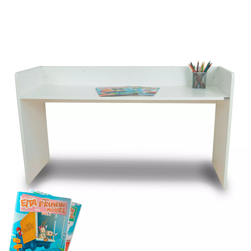 Escrivaninha Organizadora Grande Madeira Infantil Brinquedo Pedagógico Kit Educativo em Oferta na Shopee