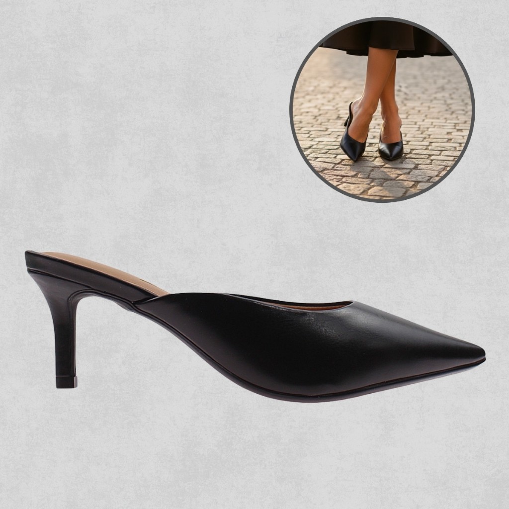 Scarpin Mule Feminino Vizzano