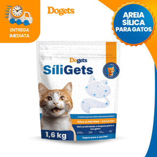 Areia para Gato Silica 1,6kg Cristais Finos Higiênica Premium Sanitária em Oferta na Shopee