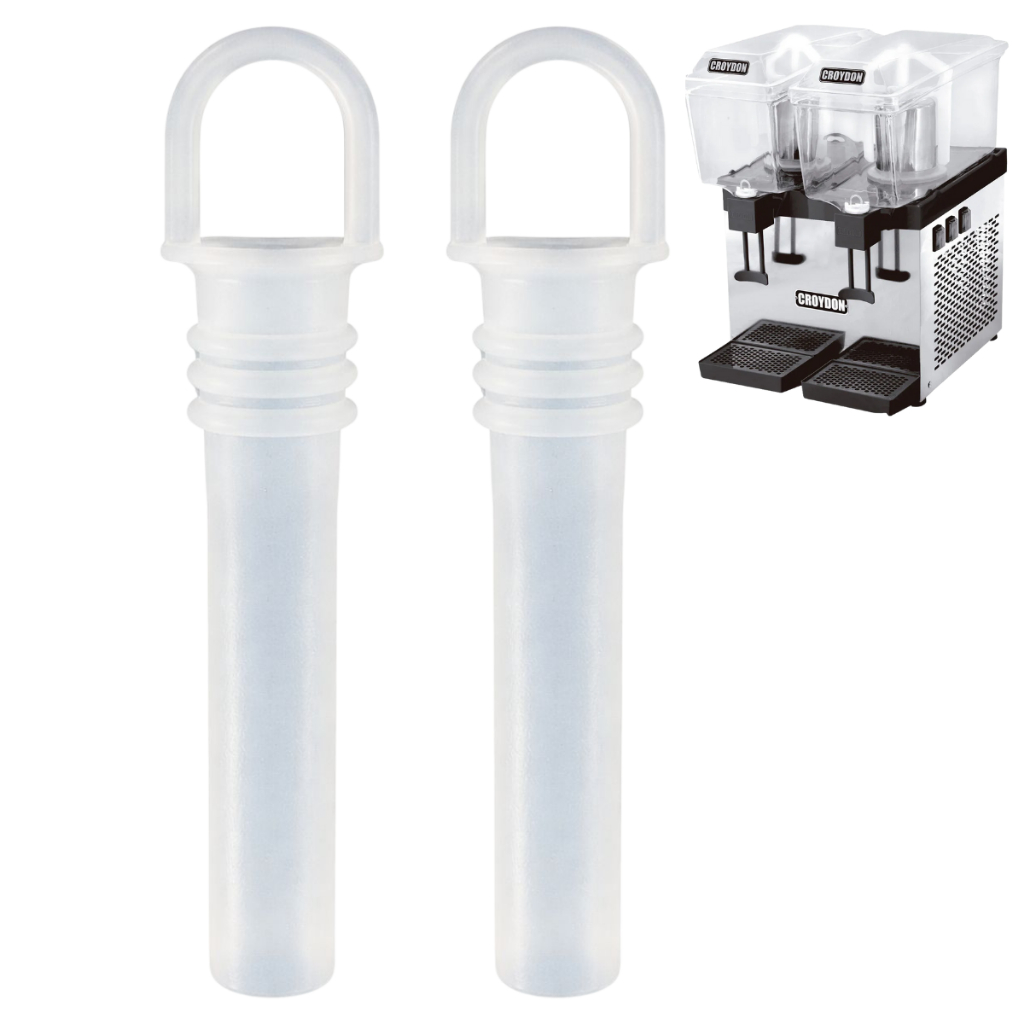 Kit 2x Chupeta Silicone Dosador Para Refresqueira Croydon
