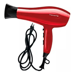 Secador de Cabelo Profissional 1900W de Potência Turbo 3 Temperaturas 2 Velocidades Iônico Com Bico em Oferta na Shopee