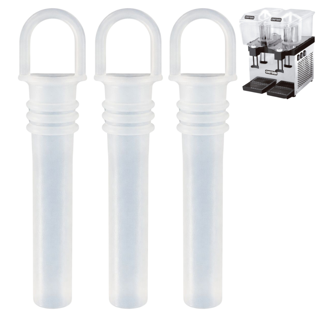 3 Peças Chupeta Dosadora Silicone Para Refresqueira Croydon 15l