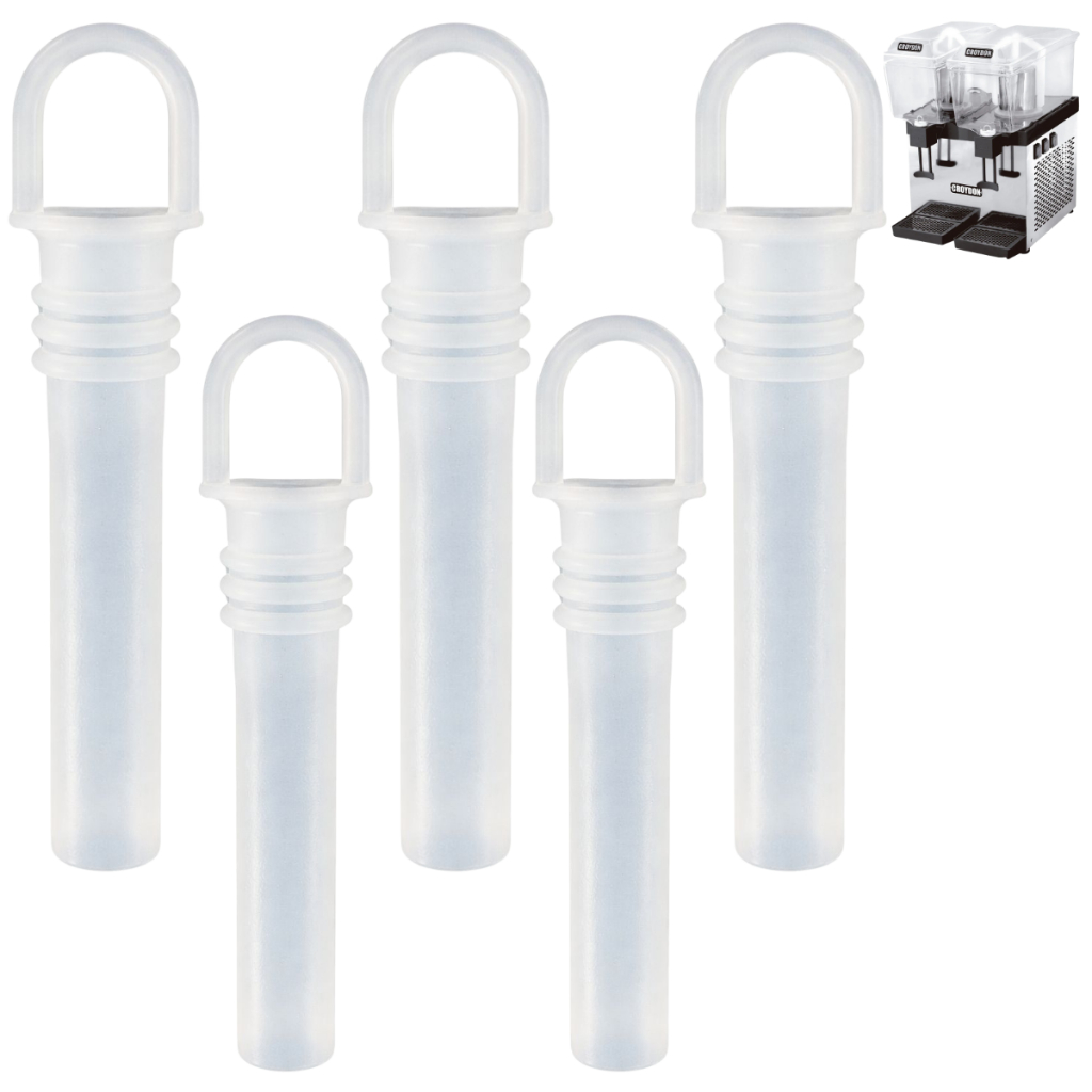 5 Peças Chupeta Dosadora Silicone Para Refresqueira Croydon 15l
