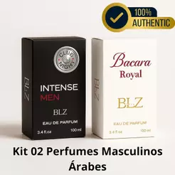 Kit 02 Perfumes Masculinos Árabes 100ml