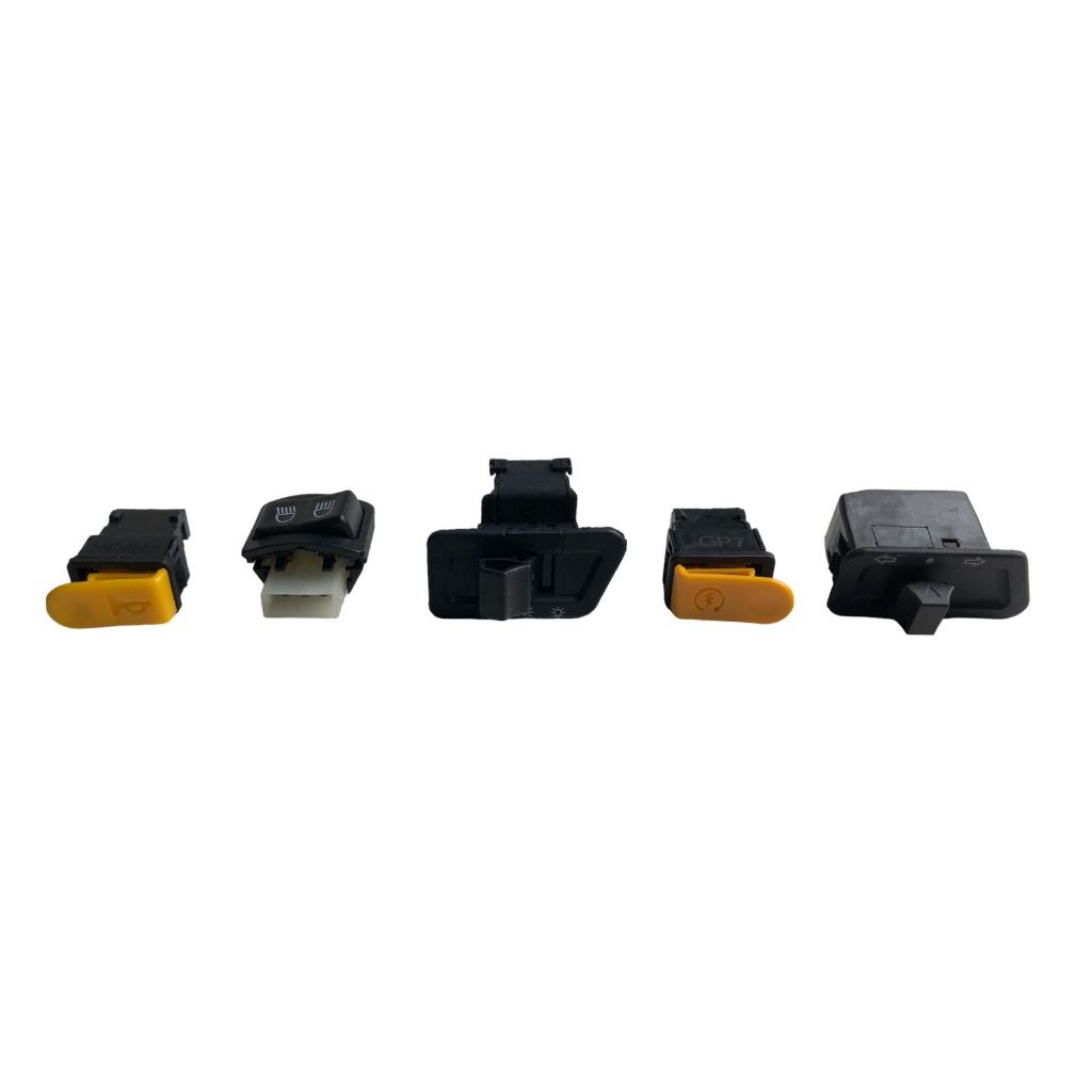 kit Botão Interruptor Partida Seta Farol Buzina Luz alta dafra Zig 50/100