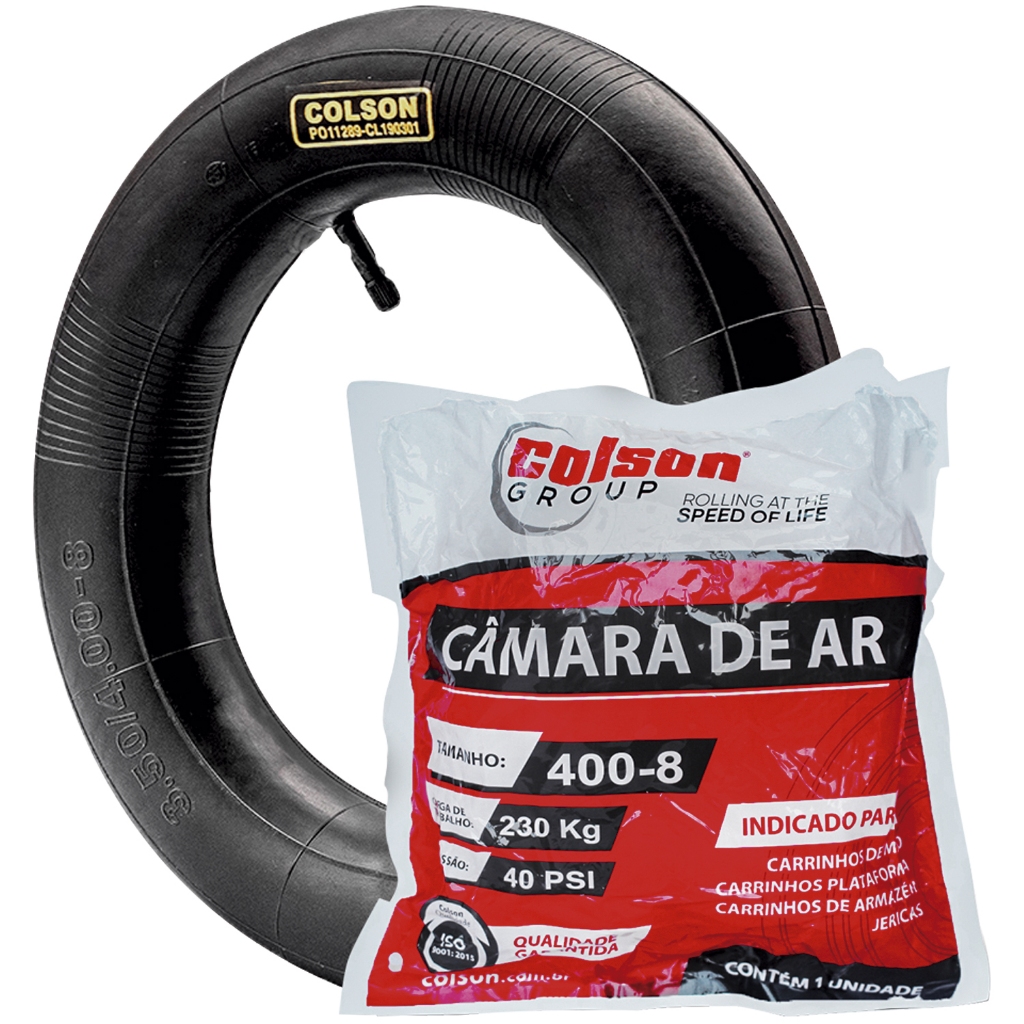 Câmara De Ar Balão 4x8 Para Caretinha Moto Reboque Jerricas 4x8 Colson