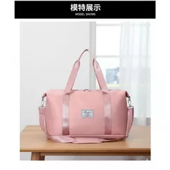 Bolsa de viagem à prova d'água com grande capacidade academia e estilo moderno