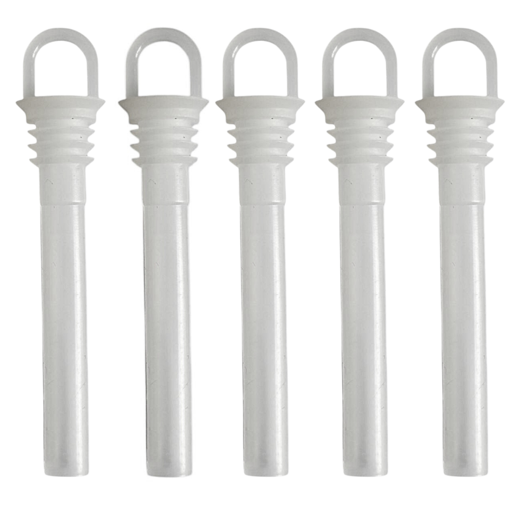 05 Peças Chupeta Dosadora Silicone Para Refresqueira Venâncio Rv