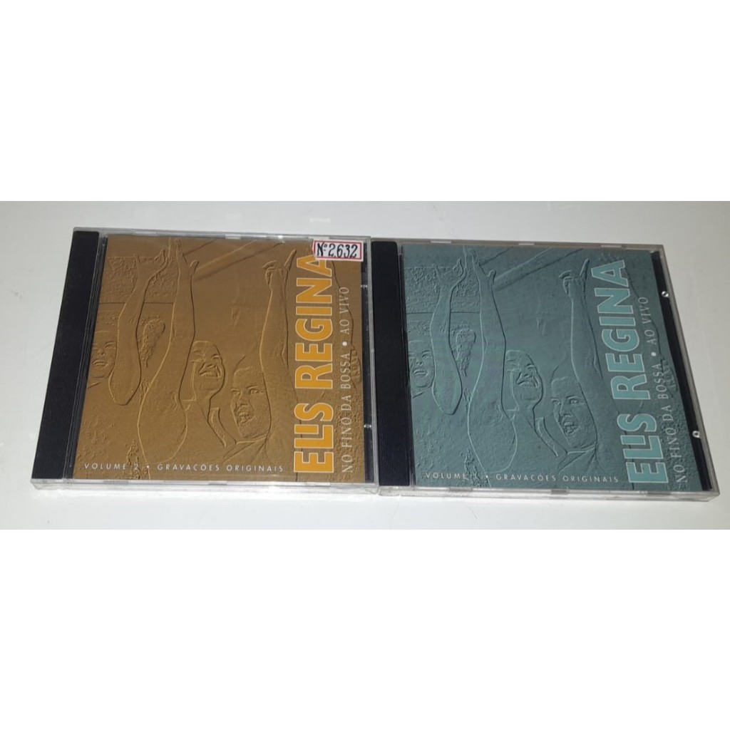 2 Cd´s - Elis Regina,No Fino Da Bossa,Ao Vivo 1 & Elis Regina,No Fino Da Bossa,Ao Vivo 2