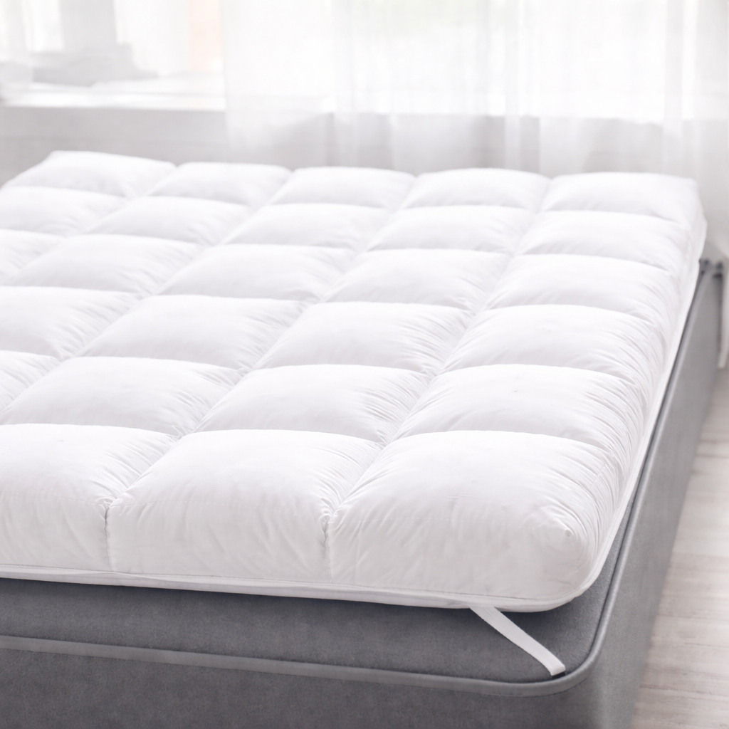 Pillow Top Espuma com Elástico Micropercal 400 Fios Antimofo Lavável Solteiro Casal Queen King