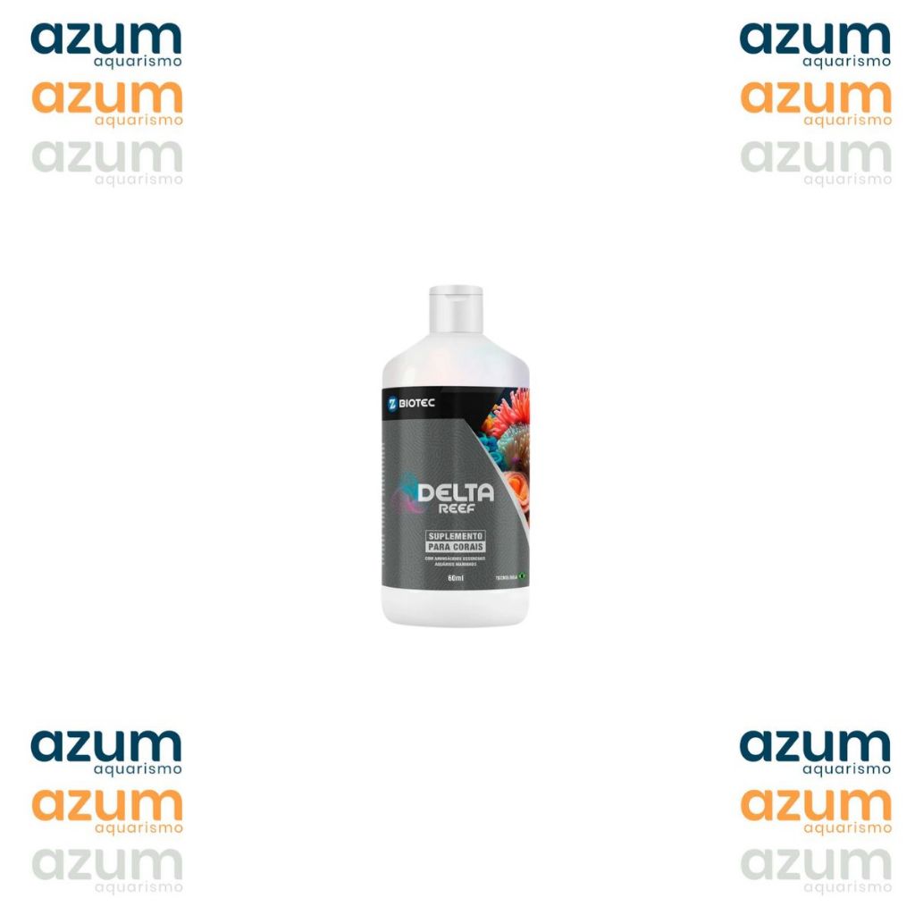Delta Reef 60ml Suplemento Para Aquário Marinho Reef Suporte Estabilidade e Equilíbrio do Sistema