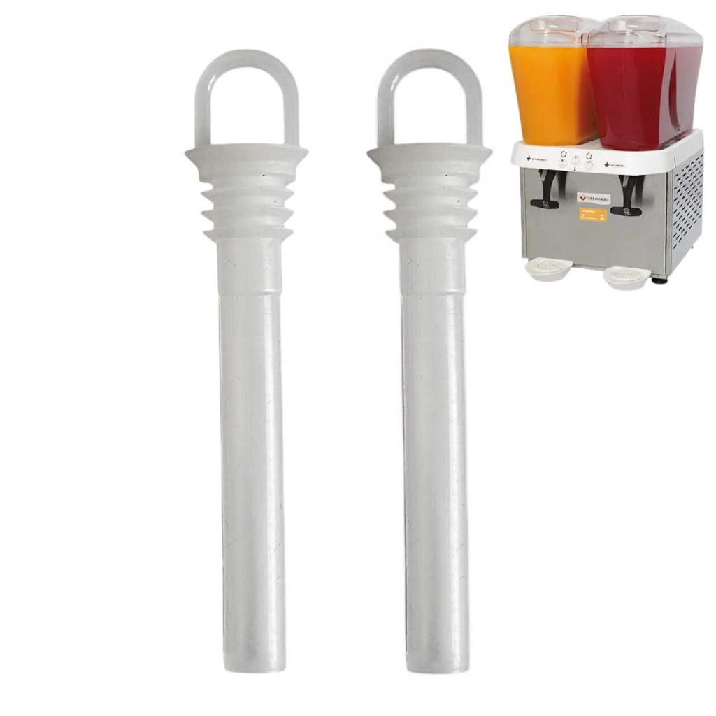 Kit 2x Chupeta Silicone Dosador Para Refresqueira Venancio 16l