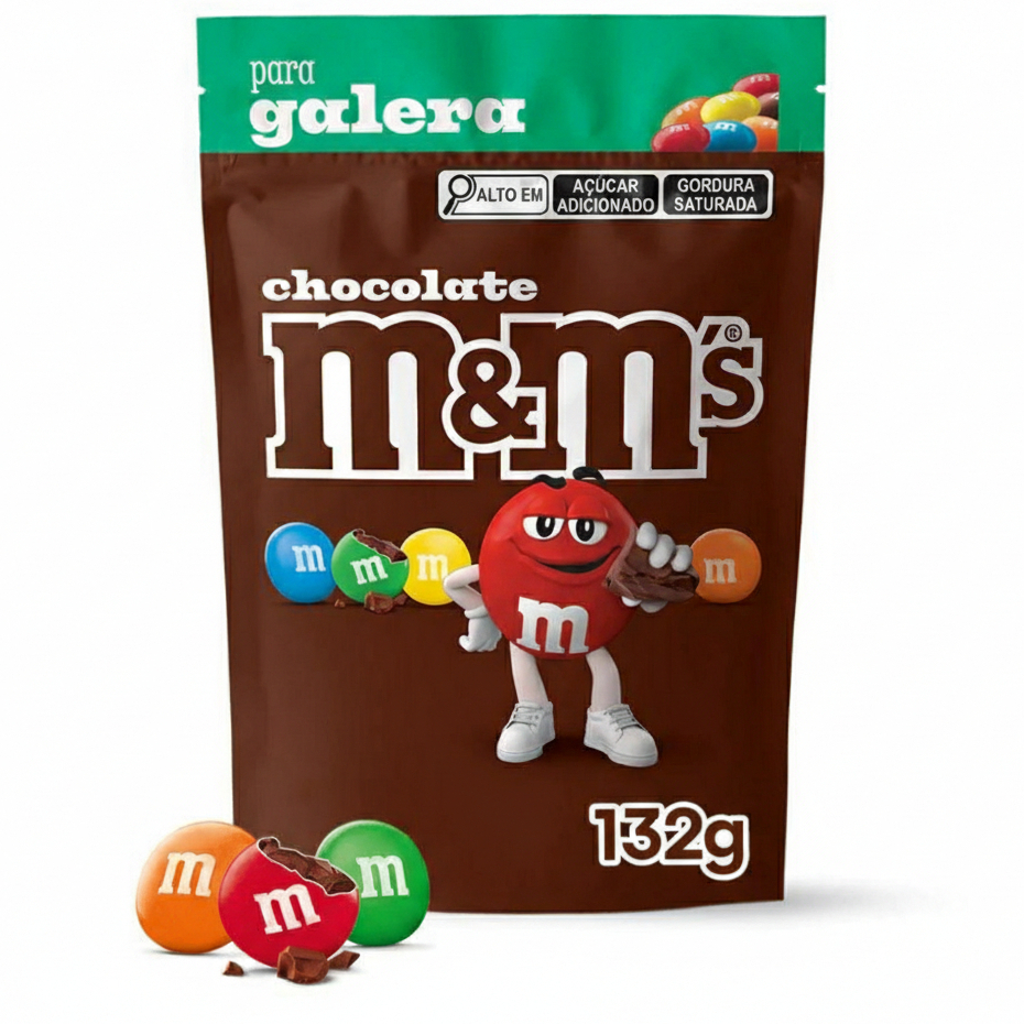 Chocolate M&M's Confeito Ao Leite 132g - Mars em Oferta na Shopee