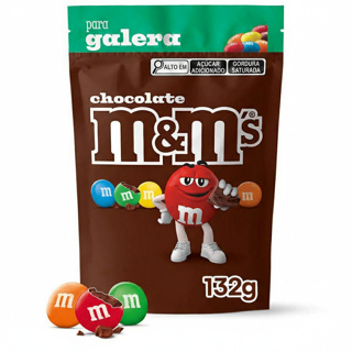 Chocolate M&M's Confeito Ao Leite 132g - Mars em Oferta na Shopee