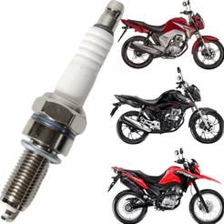 Vela de Ignição Tian 150 Ks Es 2004 a 2008 Titan 150 Esd 2010 2011 2012 2013 2014 2015 Bros 150 160