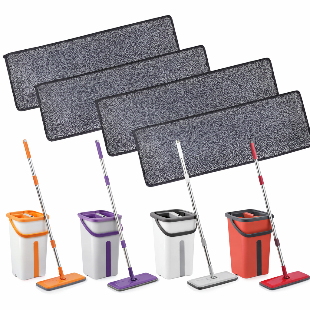 Refil Flat Mop Limpeza Compatível Mop Com Balde Refil Mop Piso Casa Cozinha