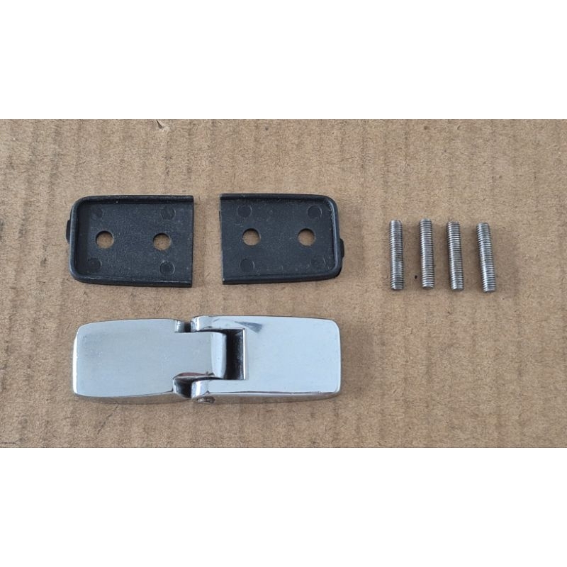 Dobradiça cromada capô porta mala Puma Buggy Projetos (unitário)