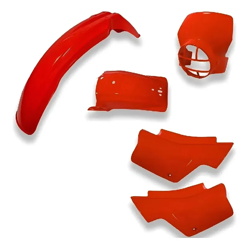 Conjunto Carenagem 05 Peças Xlx 250 Vermelho 88 - Paramotos