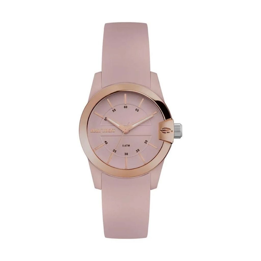 RELÓGIO MORMAII FEMININO ROSA MO2036JD/8J RELÓGIO MORMAII FEMININO ROSA MO2036JD/8J