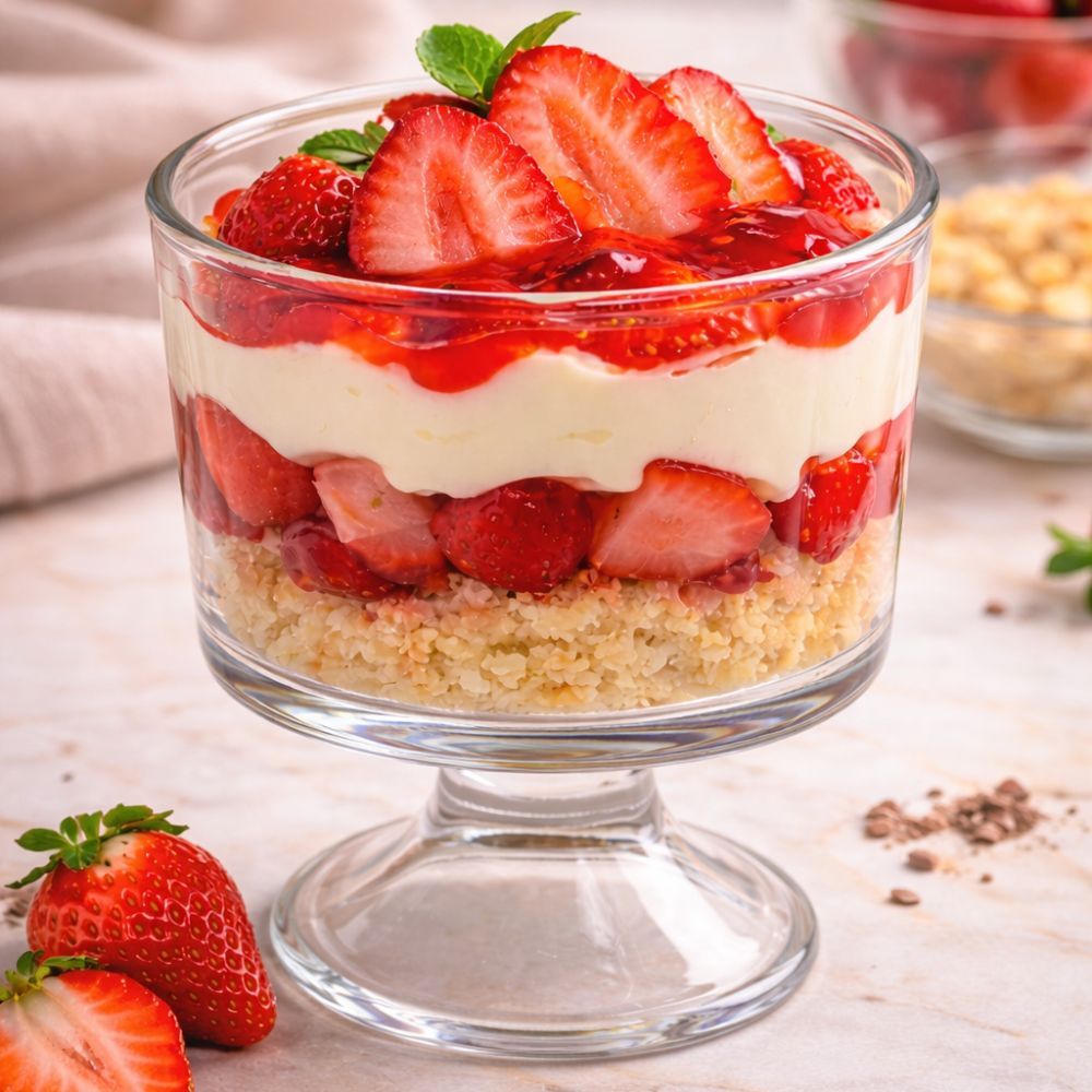 06 Taças Sobremesa Vidro 300ml – Mesa Posta, Pudim, Mousse, Salada de Frutas em Oferta na Shopee