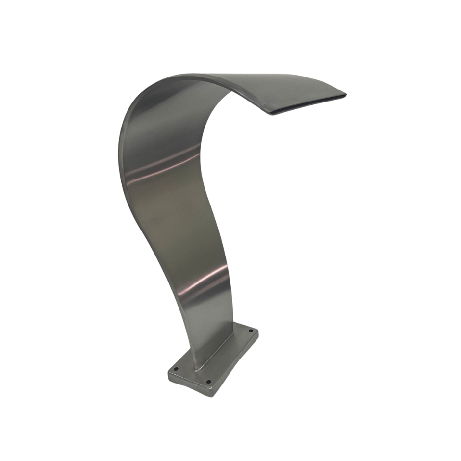 Cascata Para Piscina Naja High Tech Junior Em Inox 60x26 cm