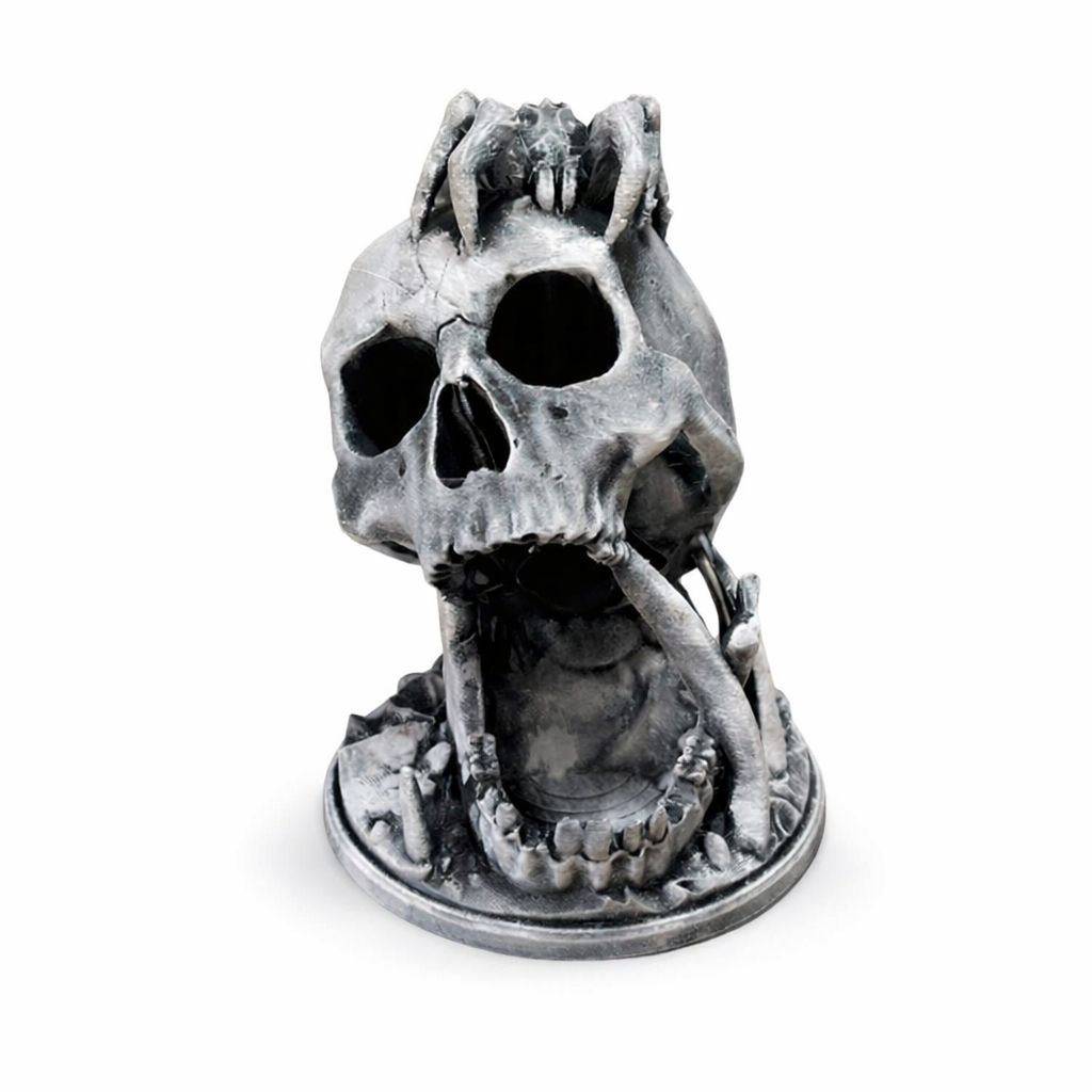 Torre Caveira Para Dados Jogo Rpg Games Tabuleiro Ded Mesa