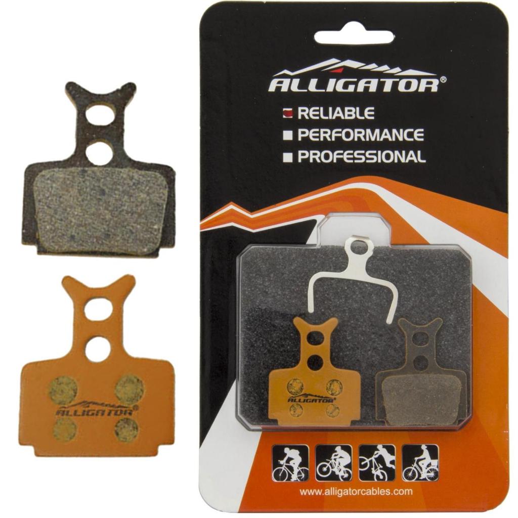 Pastilha Alligator Orgânica Freio Disco Bike Shimano Formula R1 Ro Rx Tx R1 RR Racing Mtb Pro