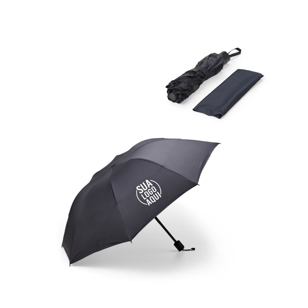Guarda-Chuva Manual Personalizado com Logo em Oferta na Shopee