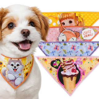 Bandana Pet Fêmea 10, 20, ou 30 Unidades - Pet Shop Estampadas Banho E Tosa Laços em Oferta na Shopee