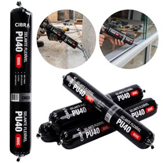 Sache 1-6 Selante Pu 40 800g Cibra Flex Cinza Branco Cola Construção Adesivo PVC Isopor Calha Telha em Oferta na Shopee