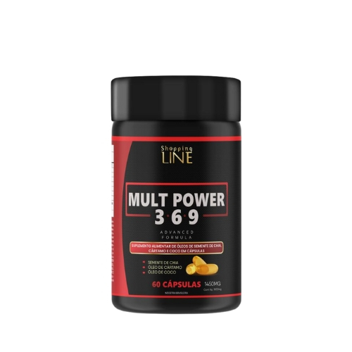 Mult Power 3.6.9 - Semente de Chia, Óleo de Coco, Óleo de Cartamo