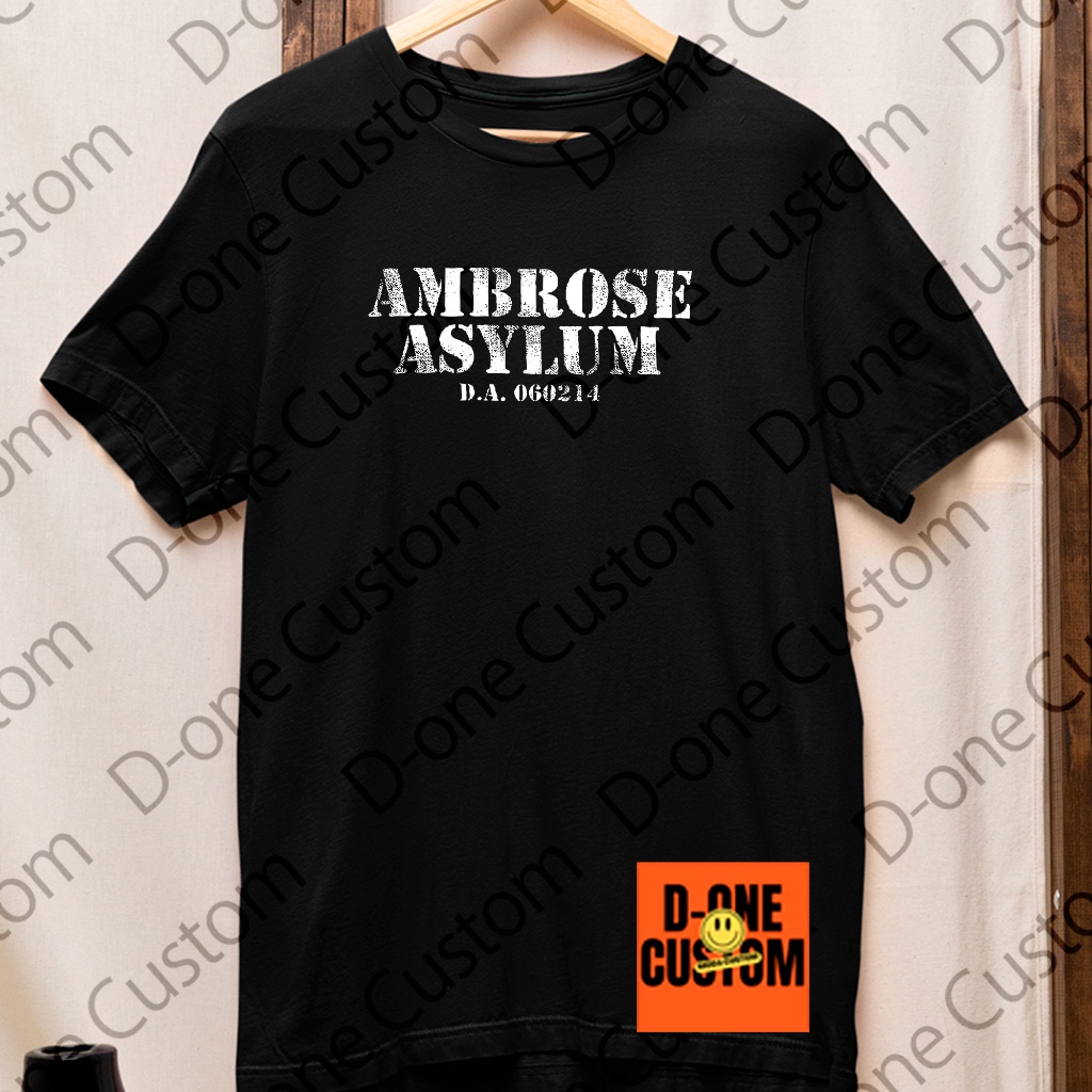 Camisa Camiseta Dean Ambrose Lutador Luta WWE Jon Moxley Luta Livre