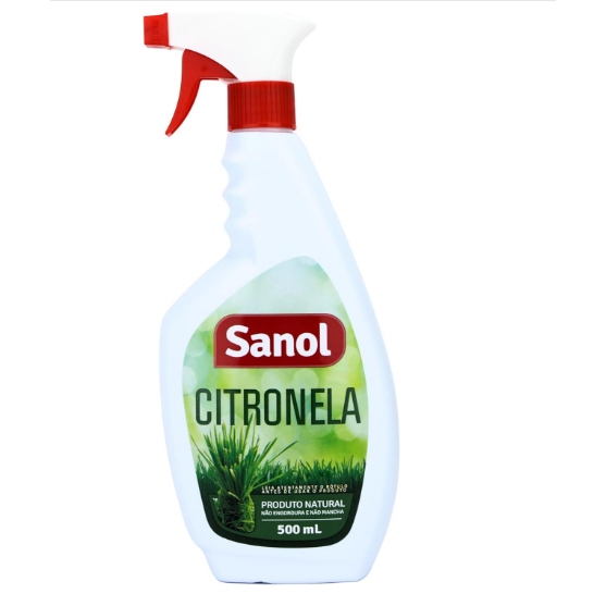 Citronela Spray Gatilho 500ml - Sanol