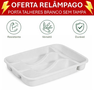 Organizador de Talheres Multiuso | Divisória para Gaveta de Cozinha | Porta Talheres Resistente em Oferta na Shopee