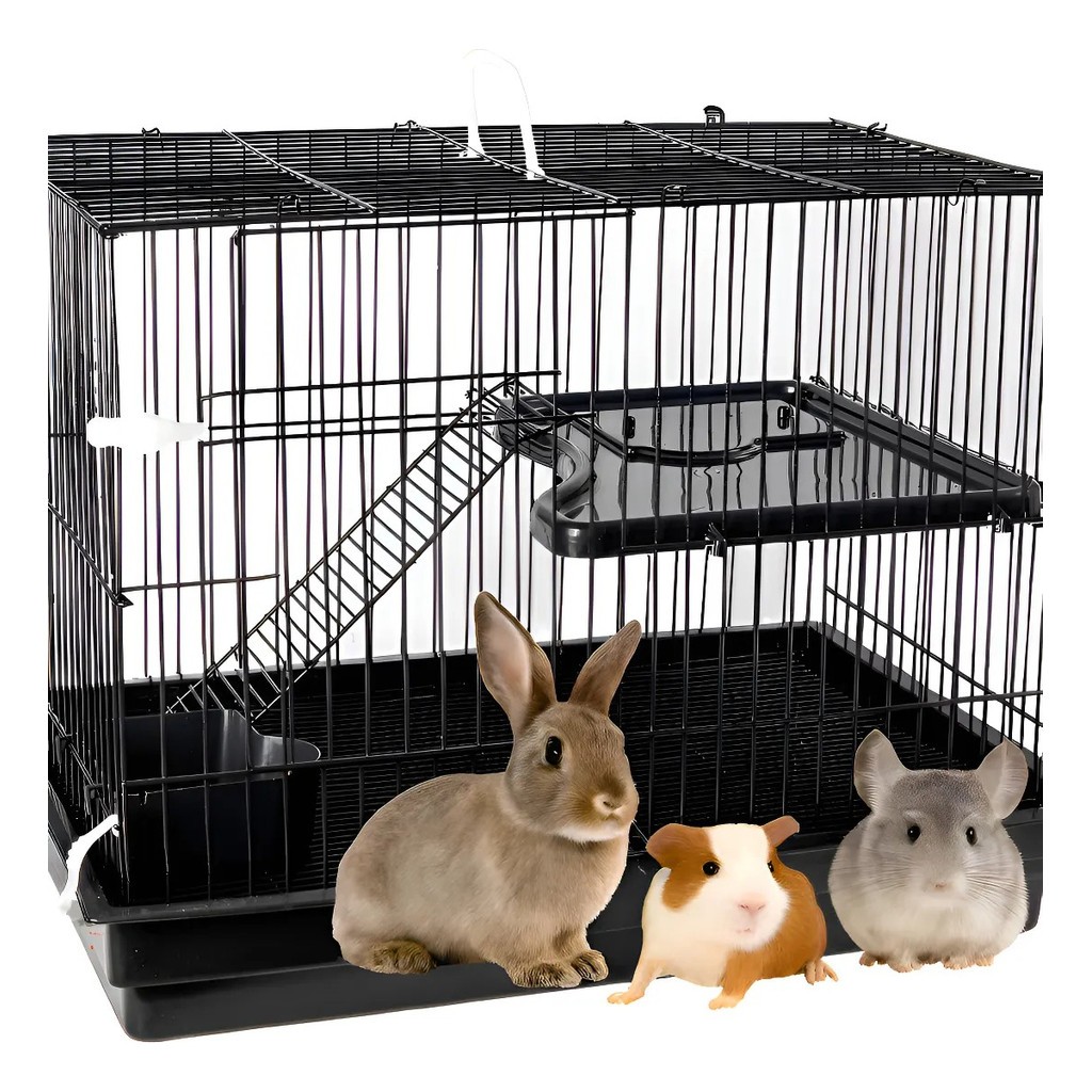 Gaiola Coelho Chinchila Porquinho Da India Com Andar Grande Envio Imediato em Oferta na Shopee