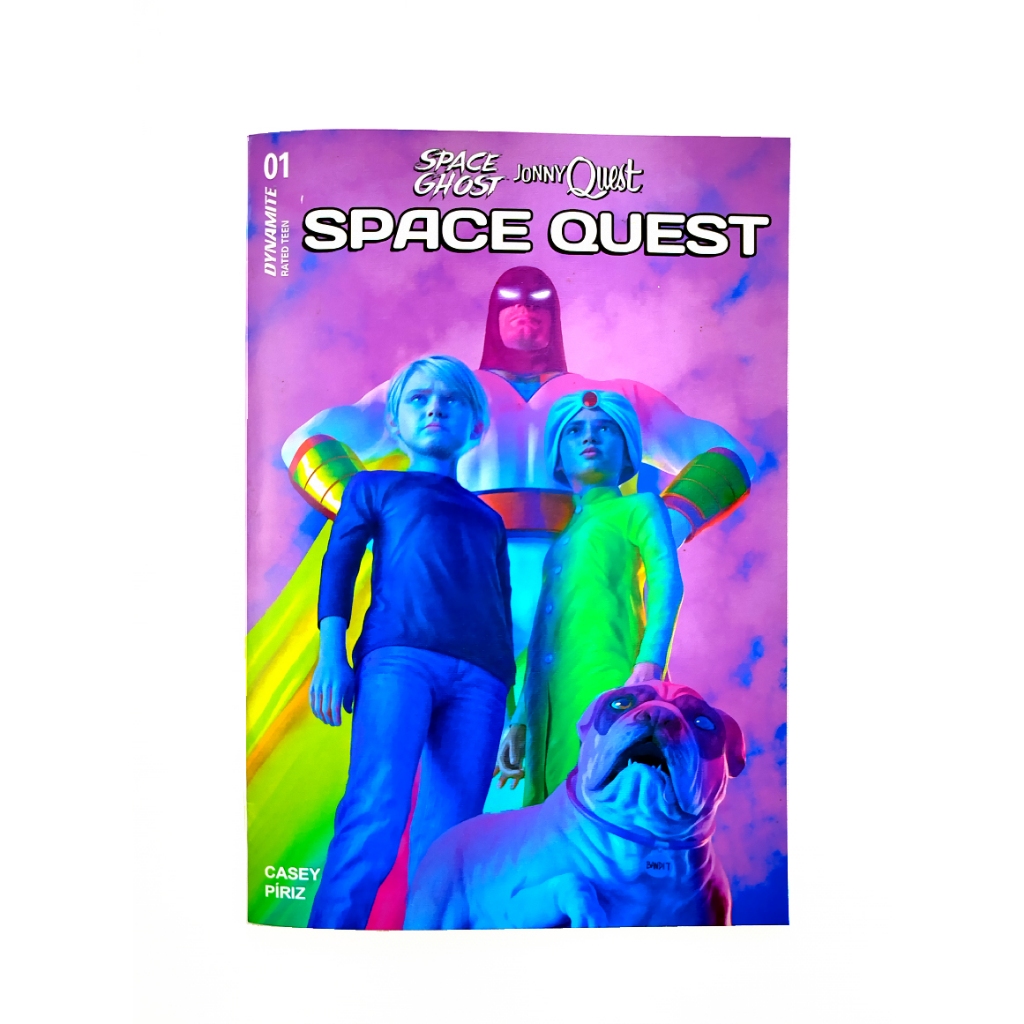 Space Ghost e Jonny Quest nº 01 Revista Inédita no Brasil Fac-Símile