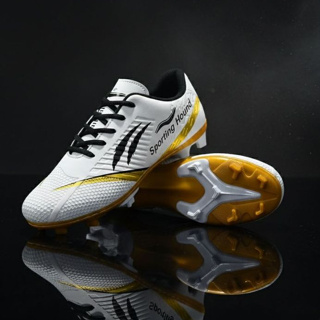 Chuteira Campo Sporting Hound Futebol Masculina Adulto Trava Fixa FG Profissional Confortável Gramado Natural Treino em Oferta na Shopee