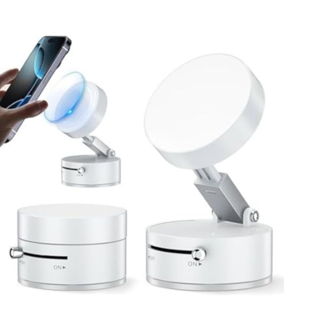 Ventosa Magnética A Vácuo Dobrável Suporte Giratório Dupla Face Para Universal Do Telefone Móvel