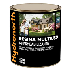 Resinaa Incolor Brilhante Base Solv. 900 Ml Pedras Naturais Incolor Brilhante