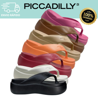 Tamanco Flatform  Piccadilly Marshmallow 246003 em Oferta na Shopee