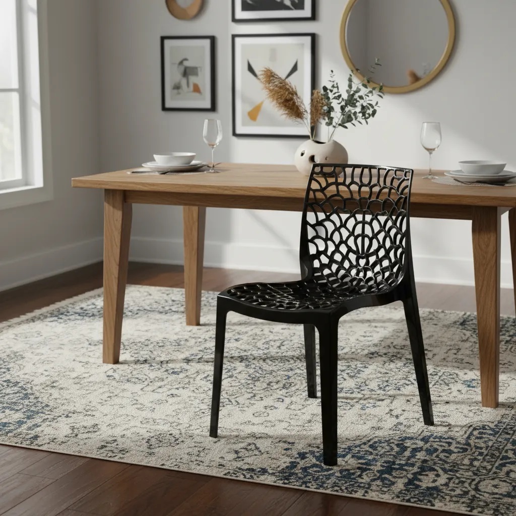 Cadeira Gruvyer Design Cozinha Sala de Estar Jantar