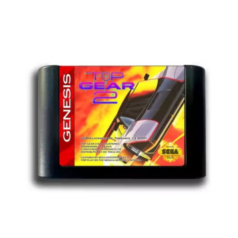 Top Gear 2 Mega Drive Jogo Novo de Qualidade