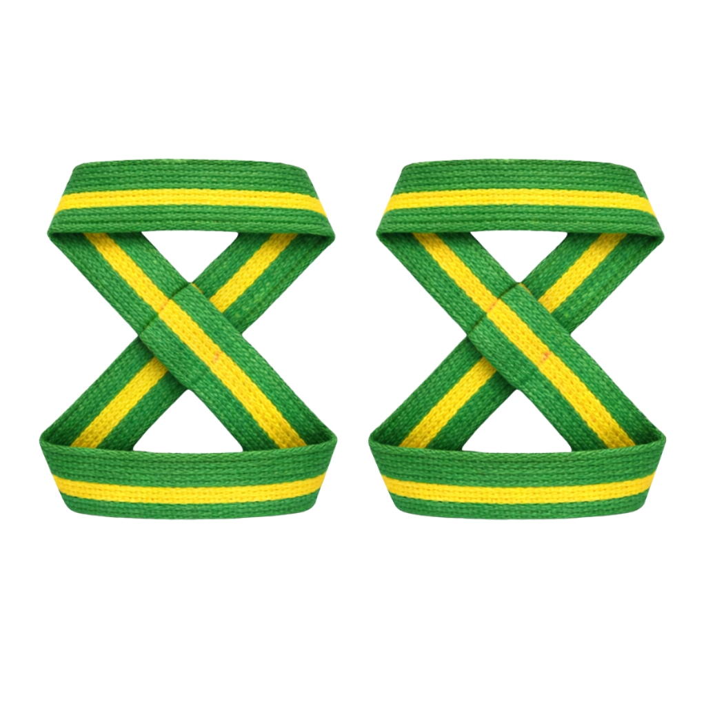 Straps 8 Edição Brasil Academia Ajustáveis para Musculação Pesada em Oferta na Shopee