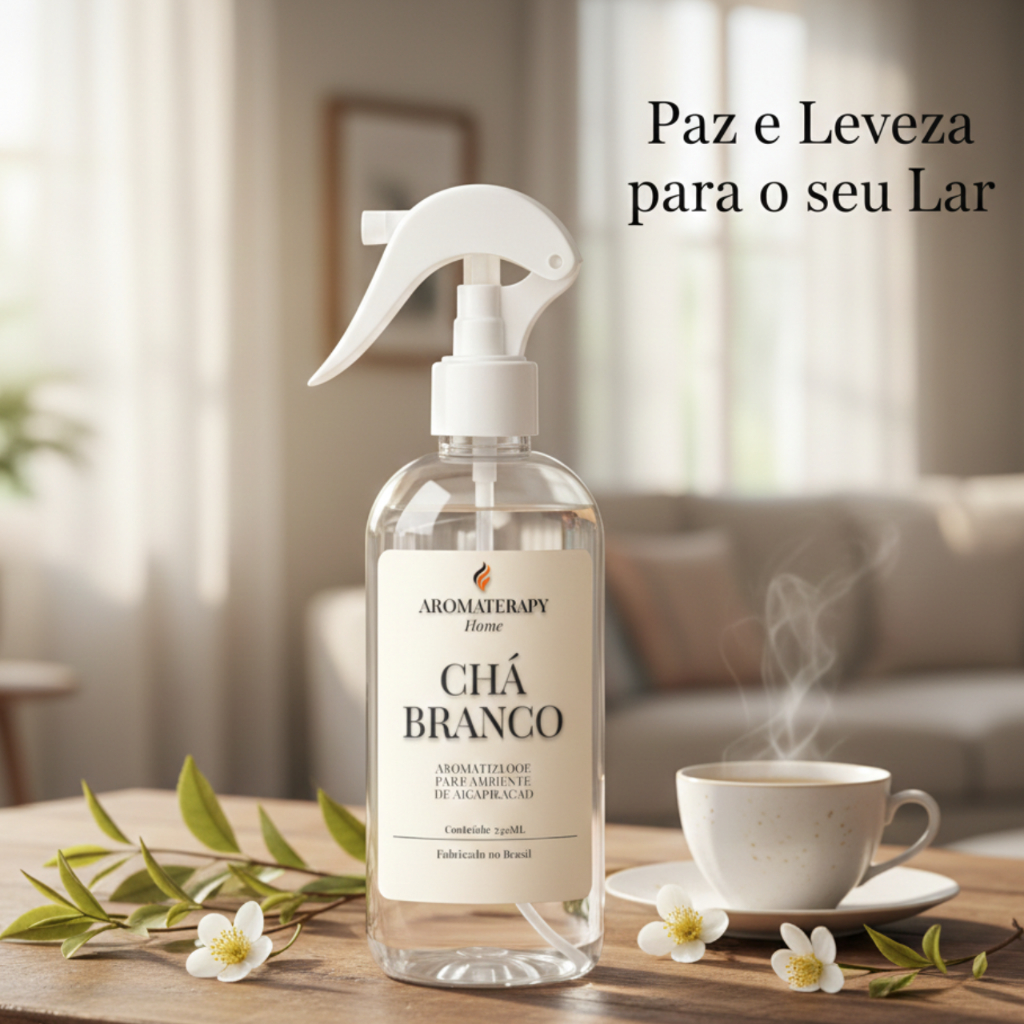Perfume Para Casa Chá Branco ou Outras Fragrâncias | Água de Lençois | Home Spray | 250ml