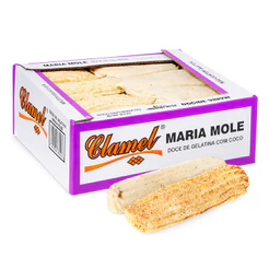Doce Maria Mole C/50 Unidades 1,1kg Clamel Doces Festa Junina Cosme Damião