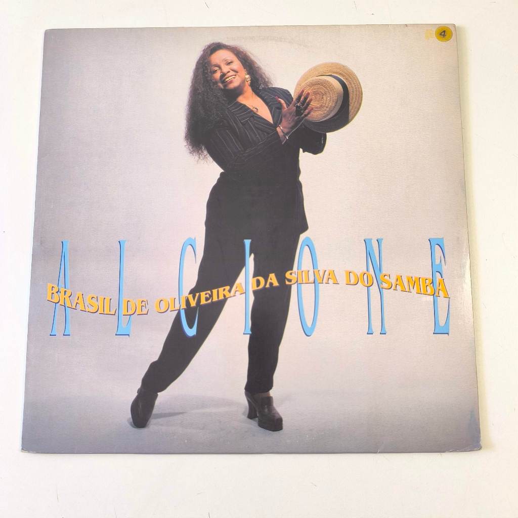 LP Disco Vinil Alcione - Brasil de Oliveira da Silva do Samba - 1994