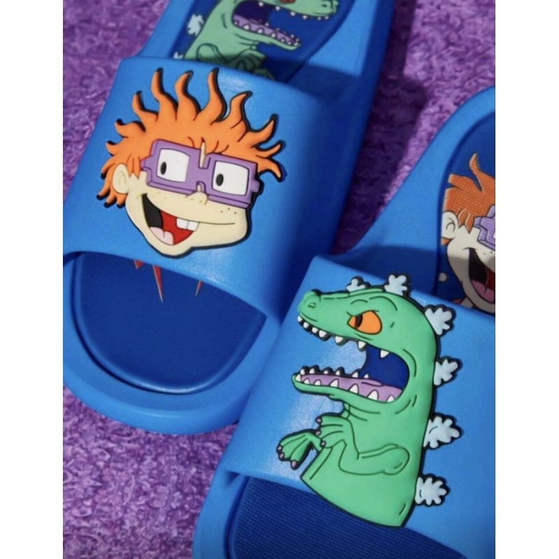 Chinelo Slide Os Anjinhos Nickelodeon - Sandália Nuvem Confortável Retrô Anos 90
